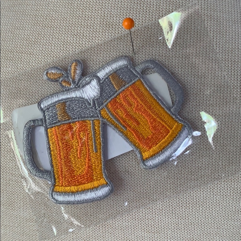 Beer Cheers 🍻 Iron on Patch